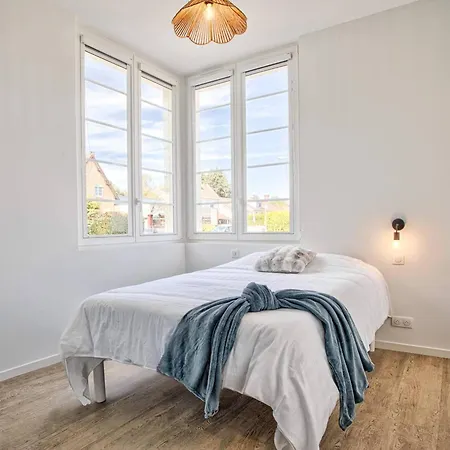 Avec Jardinet, Proche Plage, 2 - Fr-1-788-79 Apartmán Merville-Franceville-Plage