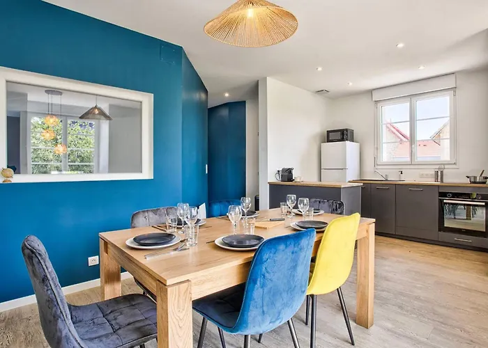 Avec Jardinet, Proche Plage, 2 - Fr-1-788-79 Мервиль-Франсвиль